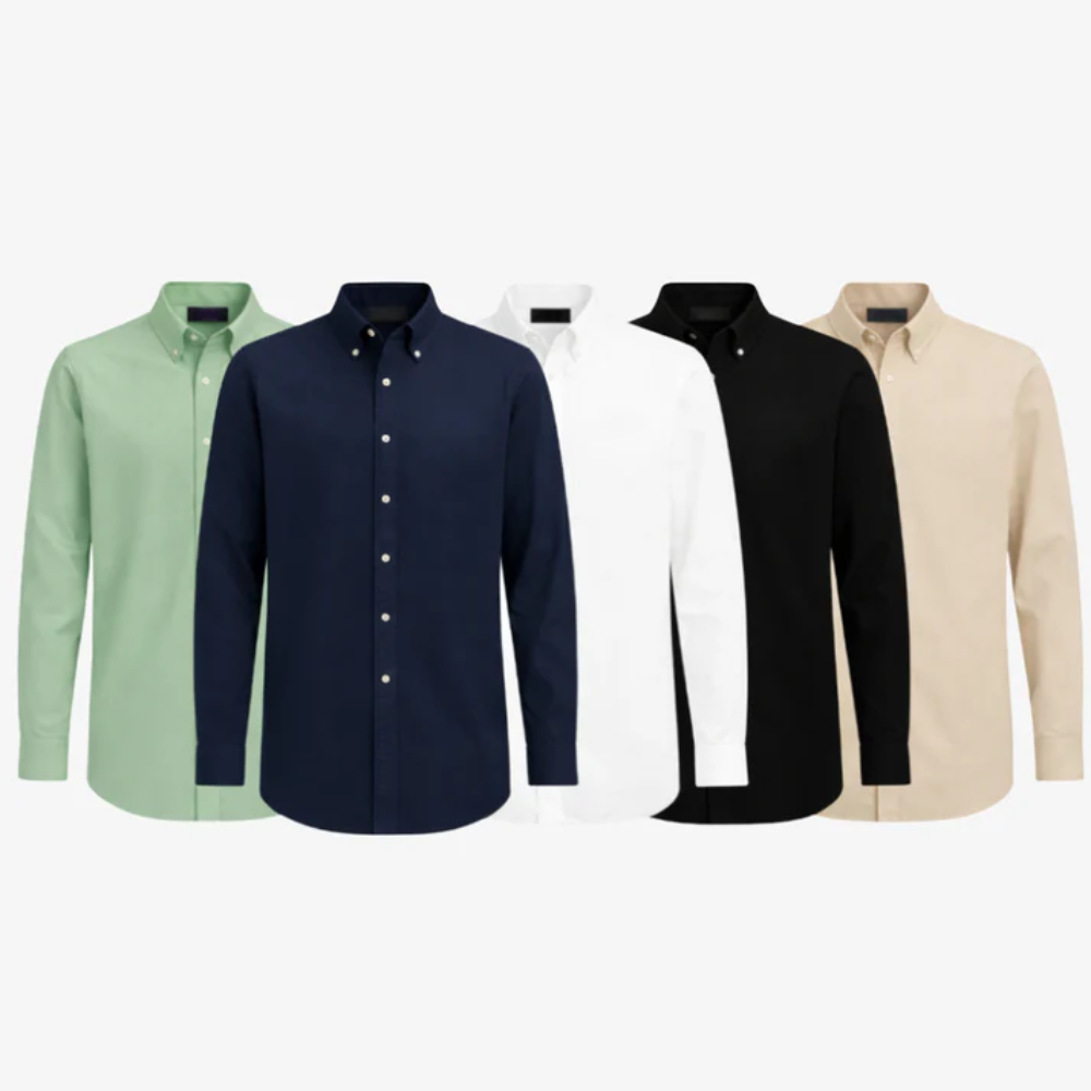 FRENCH LINEN SHIRT [BUY 2, GET 5 FREE] + FREE WATCH INCLUDED!