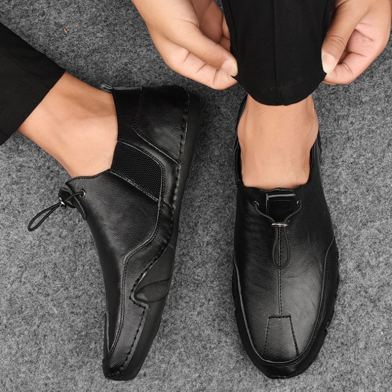 Alonso - Trendy Leather Sneakers Featuring Adaptfit Technology