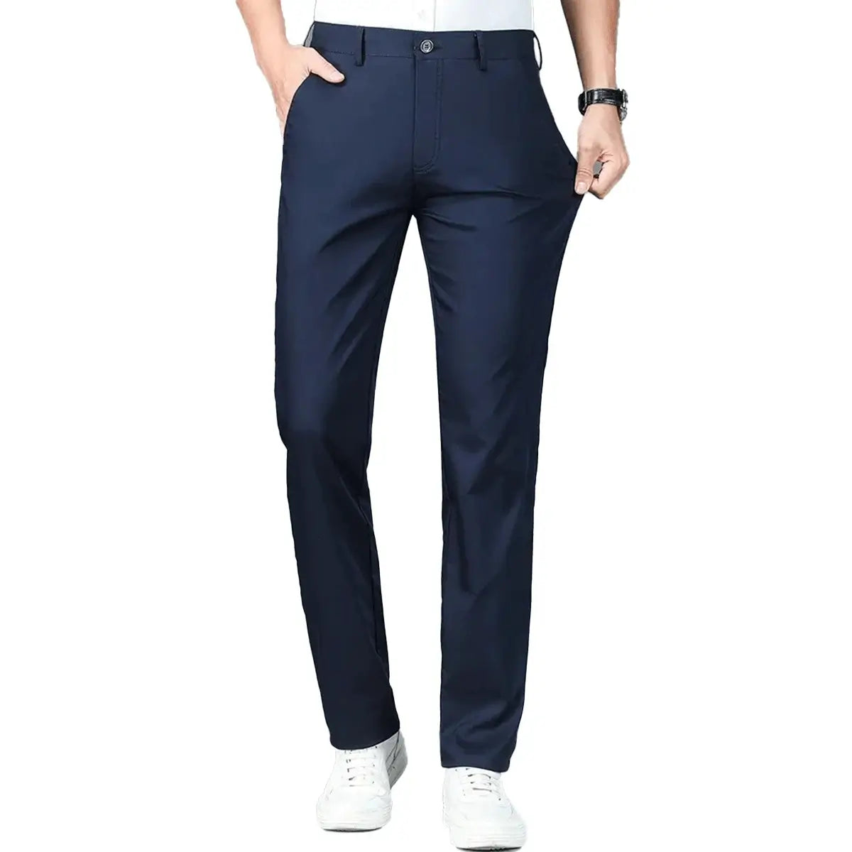 Luffy® Versatile Social Trousers with Matching Leather Belt