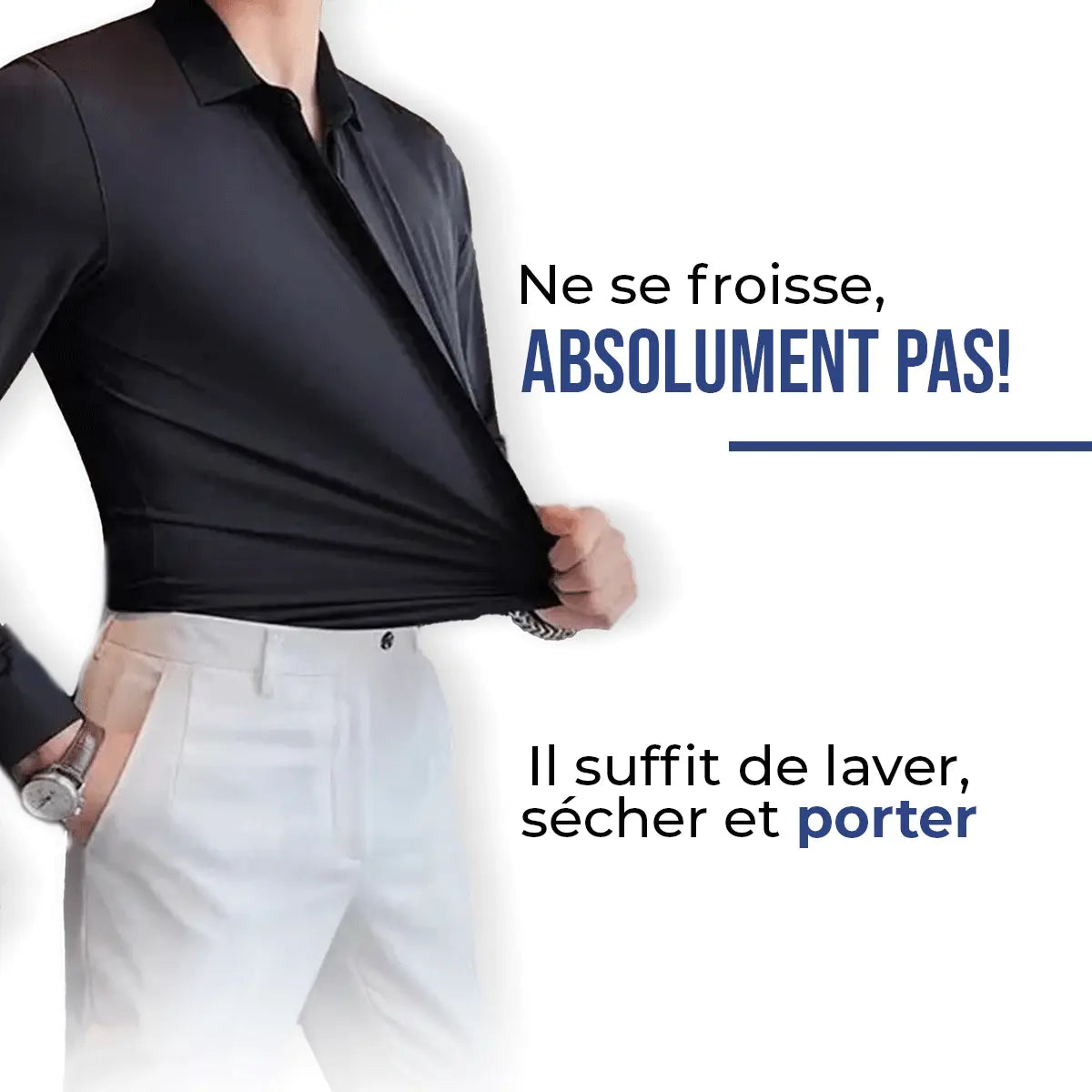 Men's Slim Fit UltraTech™ Dress Shirt - Special Offer: Buy One, Get One Free!