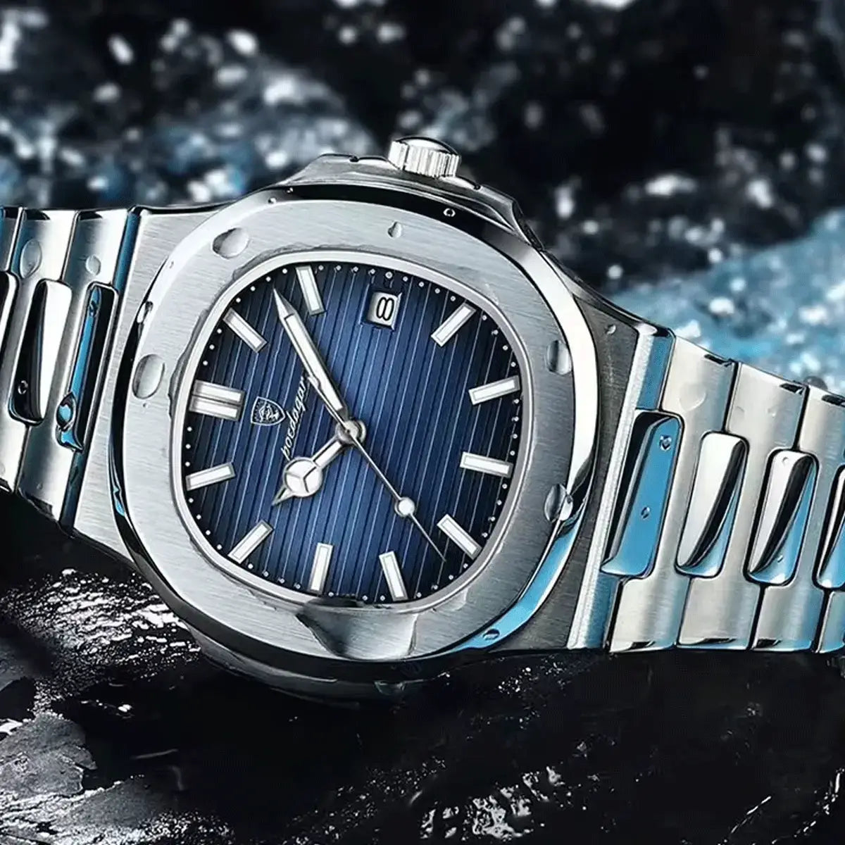 Men's Premium Nautilus™ Watch with Free Bracelet Kit – Incredible Offer!
