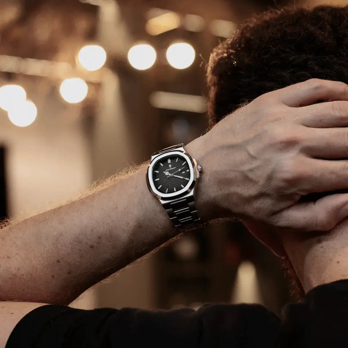 Men's Premium Nautilus™ Watch with Free Bracelet Kit – Incredible Offer!