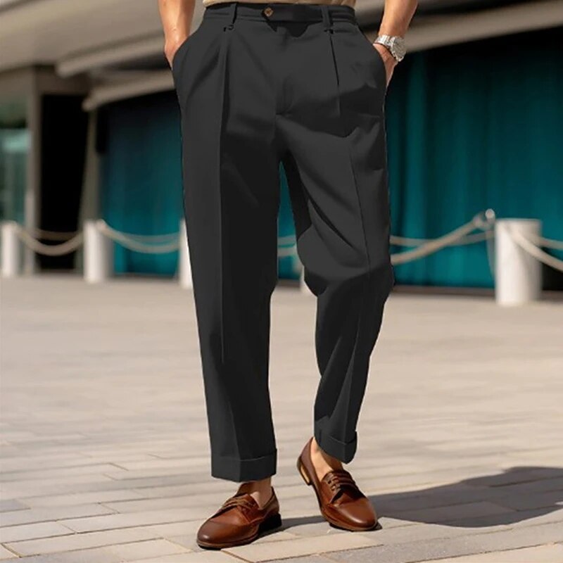 Finnel - Chic High-Waisted Office Pants