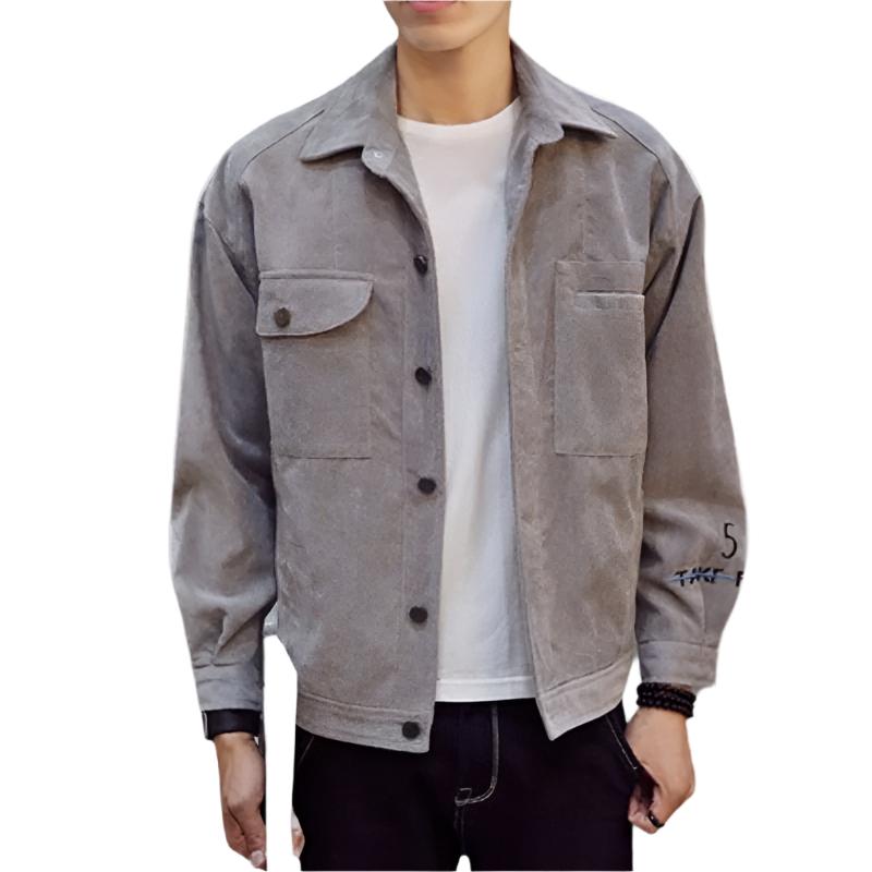 Men's Corduroy Shirt Jacket – Perfect for Embracing Timeless British Style!