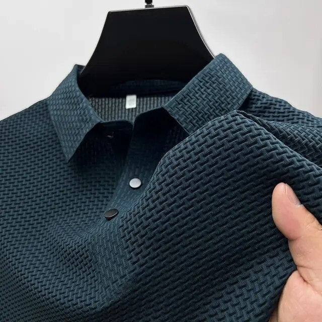 High-Quality Textured Slim Fit Polo
