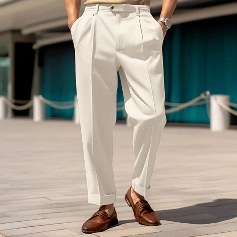 Finnel - Chic High-Waisted Office Pants